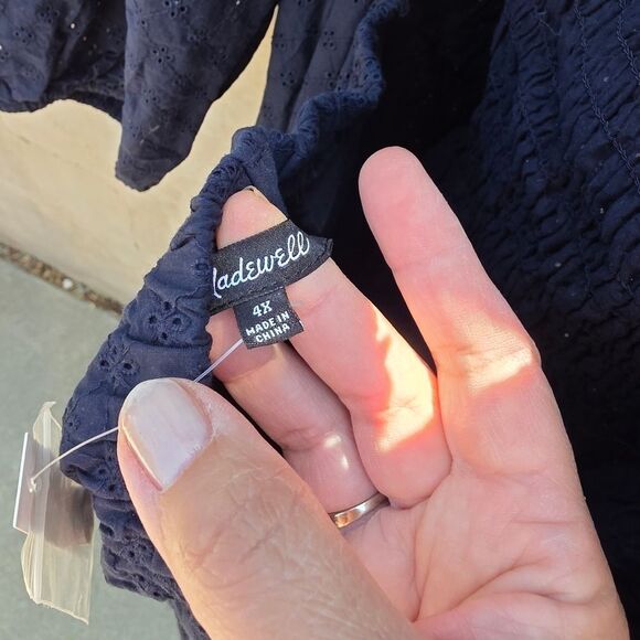 Madewell Plus Size Lucie Dress - Picture 7 of 7